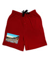 CO Rockies View Adult Lounge Shorts-Lounge Shorts-TooLoud-Red-Small-Davson Sales