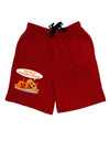 Pumpkin Head Adult Lounge Shorts-Lounge Shorts-TooLoud-Red-Small-Davson Sales