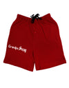 Grandpa Swag Text Adult Lounge Shorts by TooLoud-Lounge Shorts-TooLoud-Black-Small-Davson Sales