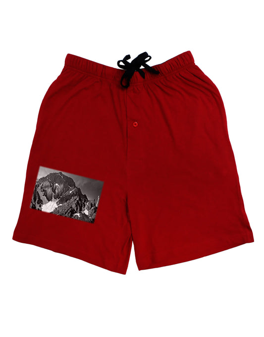 San Juan Mountain Range 2 Adult Lounge Shorts-Lounge Shorts-TooLoud-Red-Small-Davson Sales