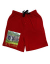 Beautiful Cliffs - Lets Hike Adult Lounge Shorts by-Lounge Shorts-TooLoud-Red-Small-Davson Sales