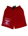 If You Can Keep Our Secrets Adult Lounge Shorts-Lounge Shorts-TooLoud-Red-Small-Davson Sales