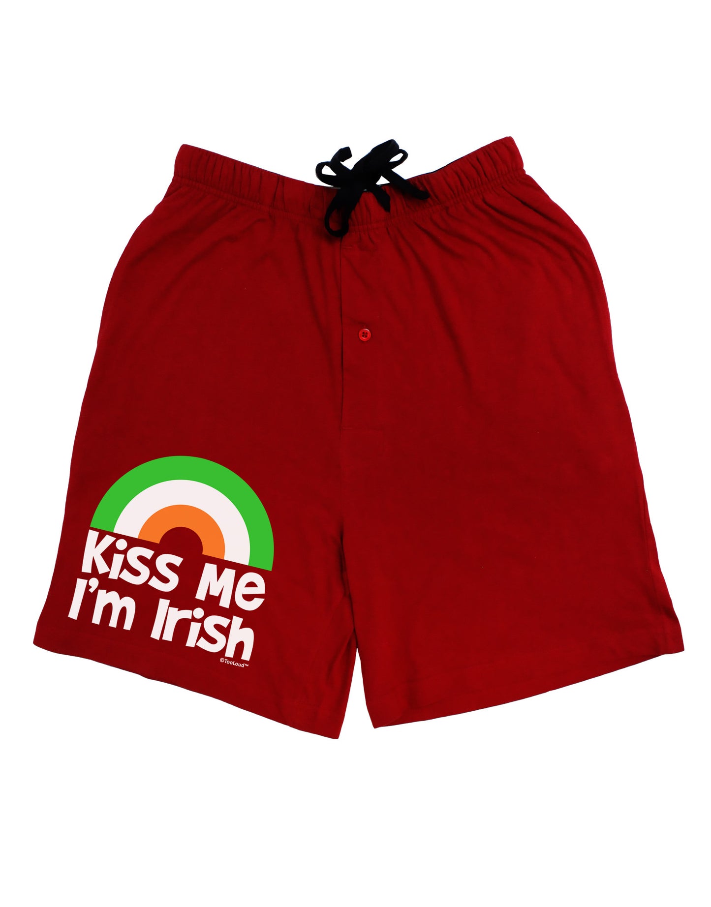 Stylish Irish Flag Rainbow Adult Night Shirt Dress - A Must-Have for the Fashionable Irish Enthusiasts, Exclusively by TooLoud-Night Shirt-TooLoud-Red-One-Size-Davson Sales