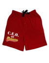 CEO Of Epicness Adult Lounge Shorts-Lounge Shorts-TooLoud-Red-2XL-Davson Sales