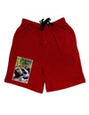 Rockies River Adult Lounge Shorts-Lounge Shorts-TooLoud-Red-Small-Davson Sales