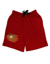 Hazy Moon Adult Lounge Shorts-Lounge Shorts-TooLoud-Red-Small-Davson Sales