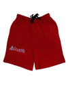 Always Magic Symbol Adult Lounge Shorts by TooLoud-Lounge Shorts-TooLoud-Red-Small-Davson Sales