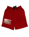 Victor Mines Pink Sunrise Adult Lounge Shorts-Lounge Shorts-TooLoud-Red-Small-Davson Sales