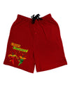 Chili Cookoff! Chile Peppers Adult Lounge Shorts - Red- Small-Lounge Shorts-TooLoud-Davson Sales