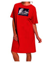 The Exquisite Adult Night Shirt Dress for Unforgettable Nights-Night Shirt-TooLoud-Red-One-Size-Davson Sales