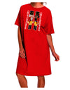 The Nutcracker and Nutbrotha Adult Night Shirt Dress - A Sophisticated and Alluring Addition to Your Wardrobe-Night Shirt-TooLoud-Red-One-Size-Fits-Most-Davson Sales