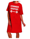 Enhance Your Fitness Regimen with the Stylish Adult Night Shirt Dress for Gym Workouts-Night Shirt-TooLoud-Red-One-Size-Fits-Most-Davson Sales