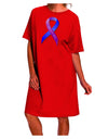 Stylish and Comfortable Rheumatoid Arthritis Night Shirt Dress for Adults-Night Shirt-TooLoud-Red-One-Size-Fits-Most-Davson Sales