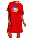 Stylish and Trendy Adult Night Shirt Dress for Beer Enthusiasts and Gamers-Night Shirt-TooLoud-Red-One-Size-Fits-Most-Davson Sales