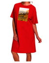 Elevate Your Wardrobe with the Exquisite Nature Photography - Gentle Sunrise Adult Night Shirt Dress-Night Shirt-TooLoud-Red-One-Size-Fits-Most-Davson Sales