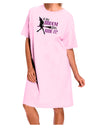 Ride It Purple Adult Wear Around Night Shirt and Dress-Night Shirt-TooLoud-Pink-One-Size-Fits-Most-Davson Sales