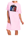 Je Suis Paris - Strong Adult Wear Around Night Shirt and Dress by-Night Shirt-TooLoud-Pink-One-Size-Fits-Most-Davson Sales