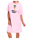 Thats A Wrap Cute Wrap Adult Wear Around Night Shirt and Dress-Night Shirt-TooLoud-Pink-One-Size-Fits-Most-Davson Sales