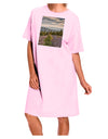 Nature Photography - Pine Kingdom Adult Wear Around Night Shirt and Dress by-Night Shirt-TooLoud-Pink-One-Size-Fits-Most-Davson Sales