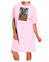 Colorado Landscape Bridge Adult Wear Around Night Shirt and Dress-Night Shirt-TooLoud-Pink-One-Size-Fits-Most-Davson Sales