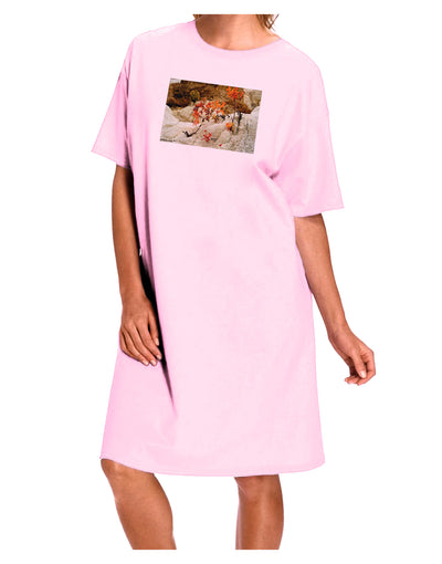 CO Painted Mines Adult Wear Around Night Shirt and Dress-Night Shirt-TooLoud-Pink-One-Size-Fits-Most-Davson Sales