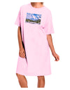 El Dora CO with Text Adult Wear Around Night Shirt and Dress-Night Shirt-TooLoud-Pink-One-Size-Fits-Most-Davson Sales