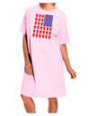 Beer Pong Flag Adult Wear Around Night Shirt and Dress-Night Shirt-TooLoud-Pink-One-Size-Fits-Most-Davson Sales