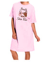 Beauty has no skin Tone Adult Wear Around Night Shirt and Dress-Night Shirt-TooLoud-Pink-One-Size-Fits-Most-Davson Sales