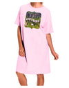 Go Outside - Beautiful Cliffs Adult Wear Around Night Shirt and Dress by-Night Shirt-TooLoud-Pink-One-Size-Fits-Most-Davson Sales