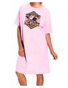 Native American Dancer 1 Adult Wear Around Night Shirt and Dress-Night Shirt-TooLoud-Pink-One-Size-Fits-Most-Davson Sales