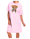 Cowboy Chili Cookoff Champ Adult Wear Around Night Shirt and Dress-Night Shirt-TooLoud-Pink-One-Size-Fits-Most-Davson Sales