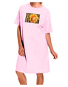 Bee Cactus Adult Wear Around Night Shirt and Dress-Night Shirt-TooLoud-Pink-One-Size-Fits-Most-Davson Sales