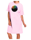 Rainbow Moon Adult Wear Around Night Shirt and Dress-Night Shirt-TooLoud-Pink-One-Size-Fits-Most-Davson Sales