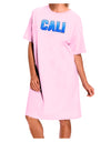 Cali Ocean Bubbles Adult Wear Around Night Shirt and Dress by TooLoud-Night Shirt-TooLoud-Pink-One-Size-Davson Sales