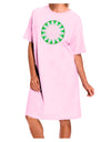 TooLoud Watercolor Spearmint Adult Wear Around Night Shirt and Dress-Night Shirt-TooLoud-Pink-One-Size-Fits-Most-Davson Sales