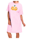 Trick or Treat Jack Yellow Adult Wear Around Night Shirt and Dress-Night Shirt-TooLoud-Pink-One-Size-Fits-Most-Davson Sales