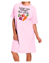 Support Your Community - Buy Local Adult Wear Around Night Shirt and Dress-Night Shirt-TooLoud-Pink-One-Size-Fits-Most-Davson Sales