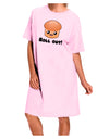 Roll Out Cute Roll Adult Wear Around Night Shirt and Dress-Night Shirt-TooLoud-Pink-One-Size-Fits-Most-Davson Sales