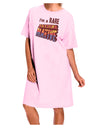 I'm a Rare Arizona Native Adult Wear Around Night Shirt and Dress-Night Shirt-TooLoud-Pink-One-Size-Fits-Most-Davson Sales