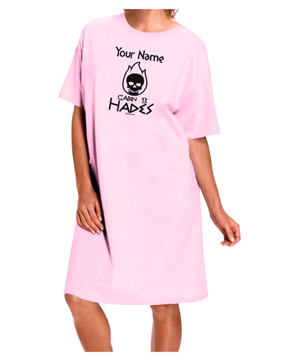 Personalized Cabin 13 Hades Adult Wear Around Night Shirt and Dress-Night Shirt-TooLoud-Pink-One-Size-Fits-Most-Davson Sales