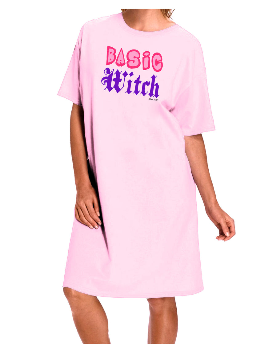 Basic Witch Color Adult Wear Around Night Shirt and Dress-Night Shirt-TooLoud-Pink-One-Size-Fits-Most-Davson Sales