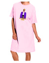 Notorious RBG Adult Wear Around Night Shirt and Dress by TooLoud-Night Shirt-TooLoud-Pink-One-Size-Fits-Most-Davson Sales