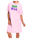 Bad Witch Color Green Adult Wear Around Night Shirt and Dress-Night Shirt-TooLoud-Pink-One-Size-Fits-Most-Davson Sales