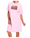 Colorado Sand Dunes Cutout Adult Wear Around Night Shirt and Dress-Night Shirt-TooLoud-Pink-One-Size-Fits-Most-Davson Sales