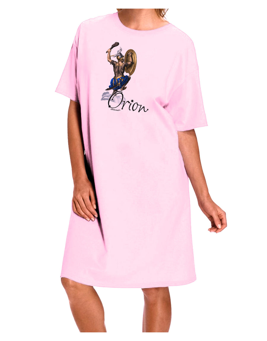 Orion Color Illustration Adult Wear Around Night Shirt and Dress-Night Shirt-TooLoud-Pink-One-Size-Fits-Most-Davson Sales