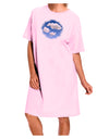 Blue Sky Puffy Clouds Adult Wear Around Night Shirt and Dress-Night Shirt-TooLoud-Pink-One-Size-Fits-Most-Davson Sales