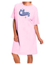 Clean Text Adult Wear Around Night Shirt and Dress Unisex-Night Shirt-TooLoud-Pink-One-Size-Fits-Most-Davson Sales