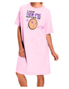 I Hope Sen-Pie Notices Me Adult Wear Around Night Shirt and Dress-Night Shirt-TooLoud-Pink-One-Size-Fits-Most-Davson Sales