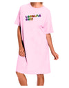 Legalize Gay - Rainbow Adult Wear Around Night Shirt and Dress-Night Shirt-TooLoud-Pink-One-Size-Davson Sales