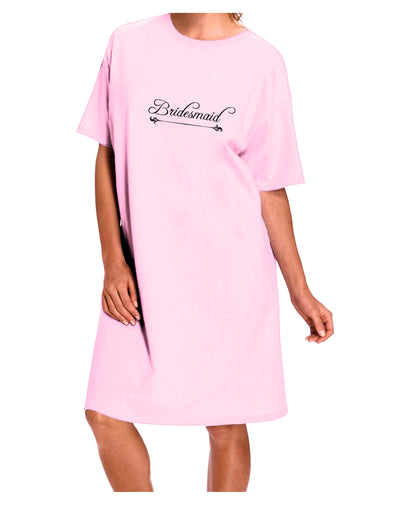 TooLoud Bridesmaid Adult Wear Around Night Shirt and Dress-Night Shirt-TooLoud-Pink-One-Size-Fits-Most-Davson Sales